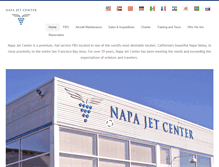 Tablet Screenshot of napajetcenter.com